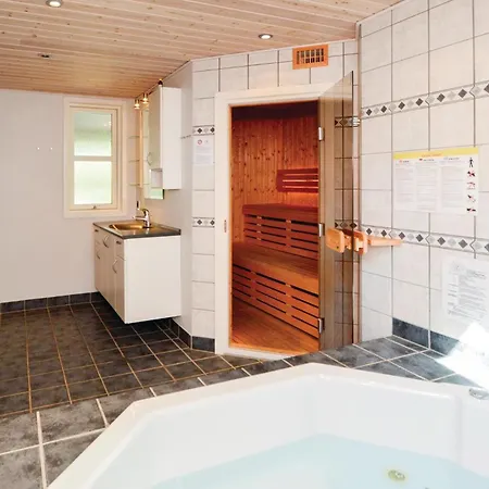 Stunning In With Sauna 度假居 Ansager